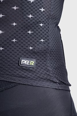 Превью  Велоджерси с коротким рукавом ALE Stars Men Black/Dove Grey